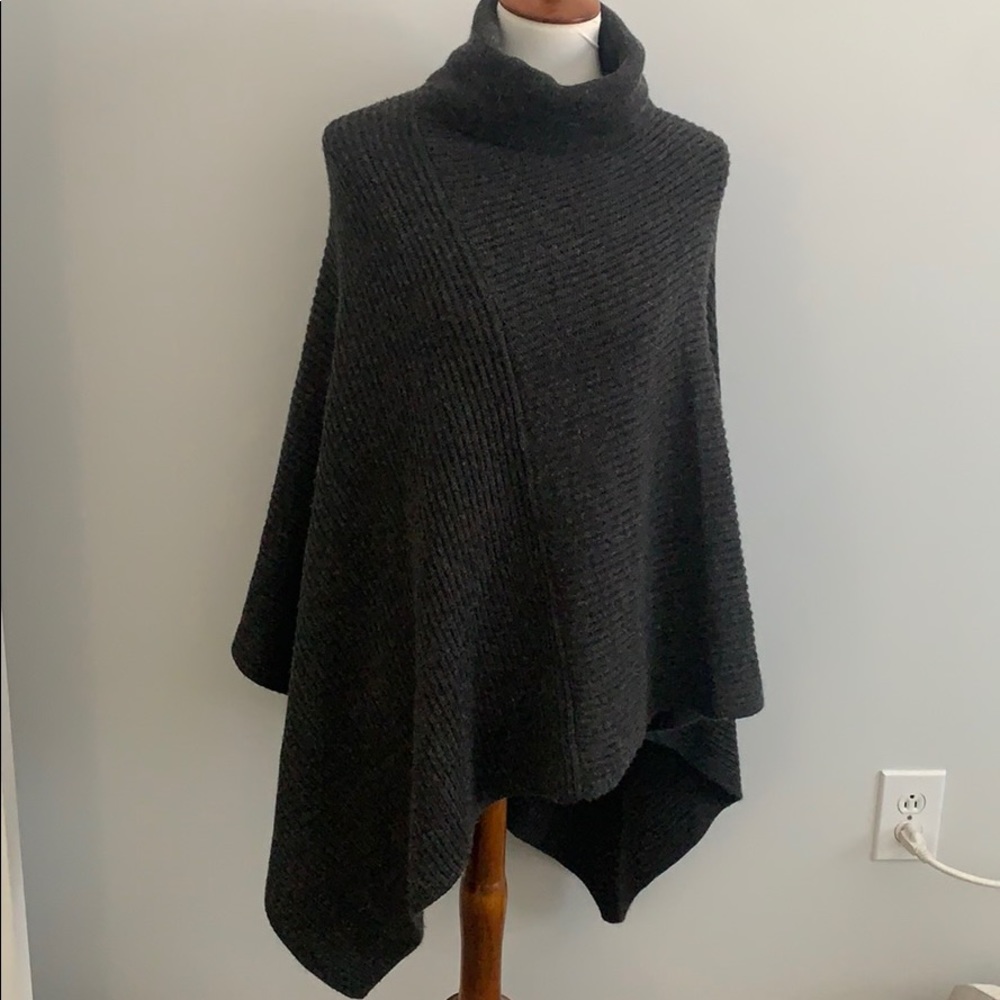 Soft Surroundings Wool Blend Poncho Sz XL